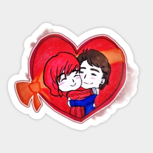 Happy V-Day! Sticker